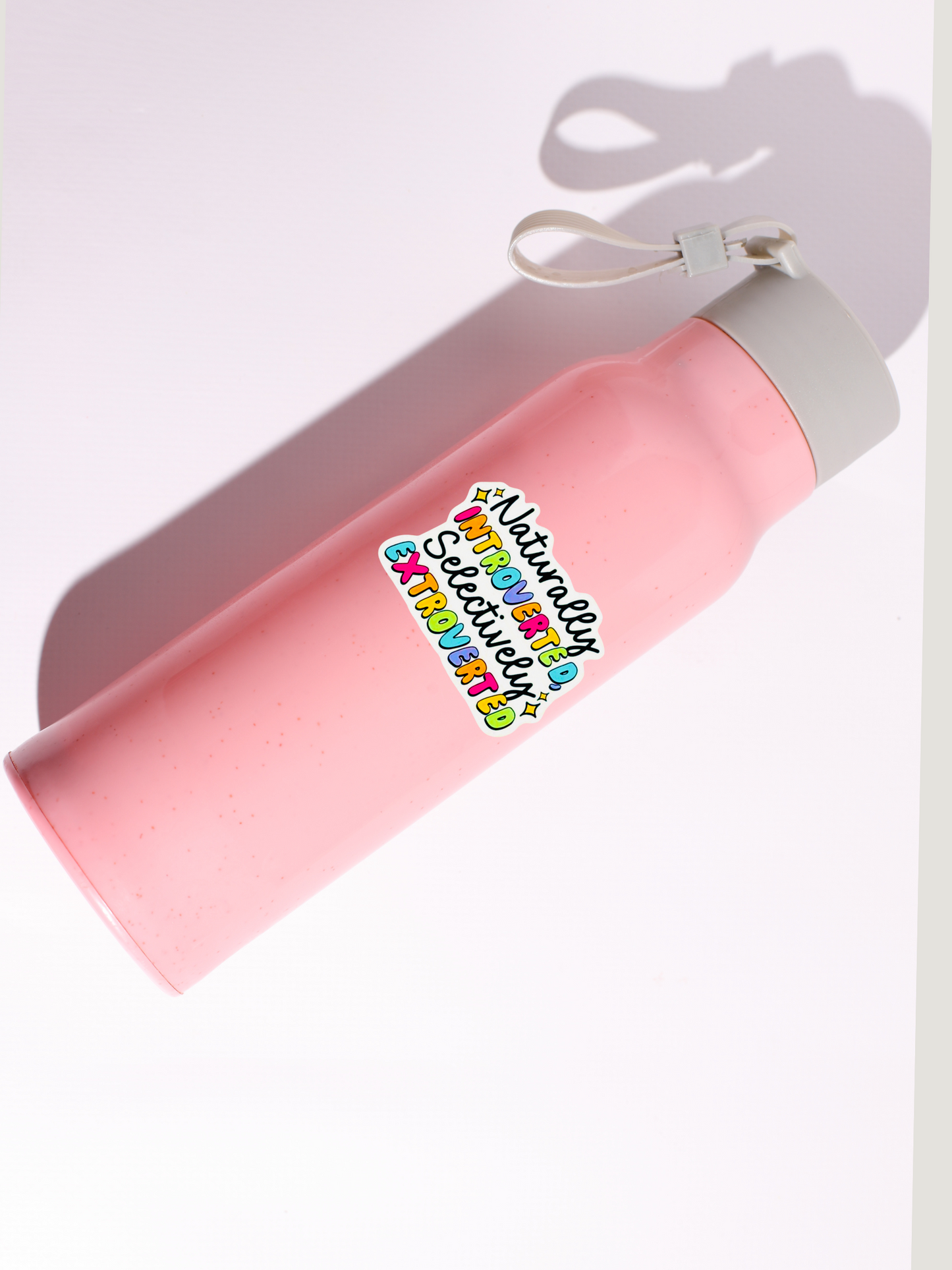 Natural Introvert- Vynyl Waterproof, UV Resistant Sticker