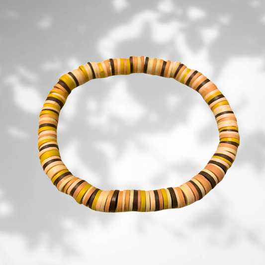 Autumn Clay Beaded Bracelet